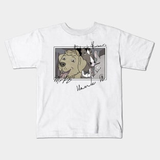 uncle hanky signed my shirt (v2) Kids T-Shirt